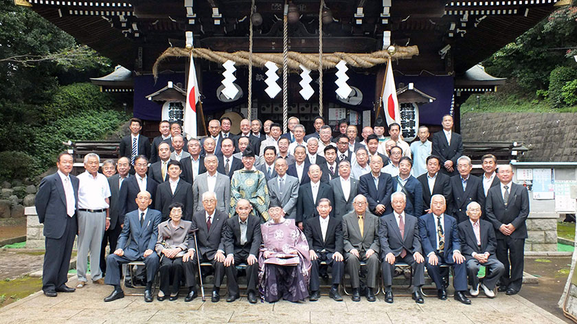 馬絹神社 社殿竣工30周年記念式典を開催