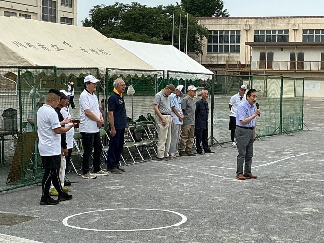 町会長の挨拶